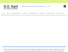 Tablet Screenshot of gdbarri.com